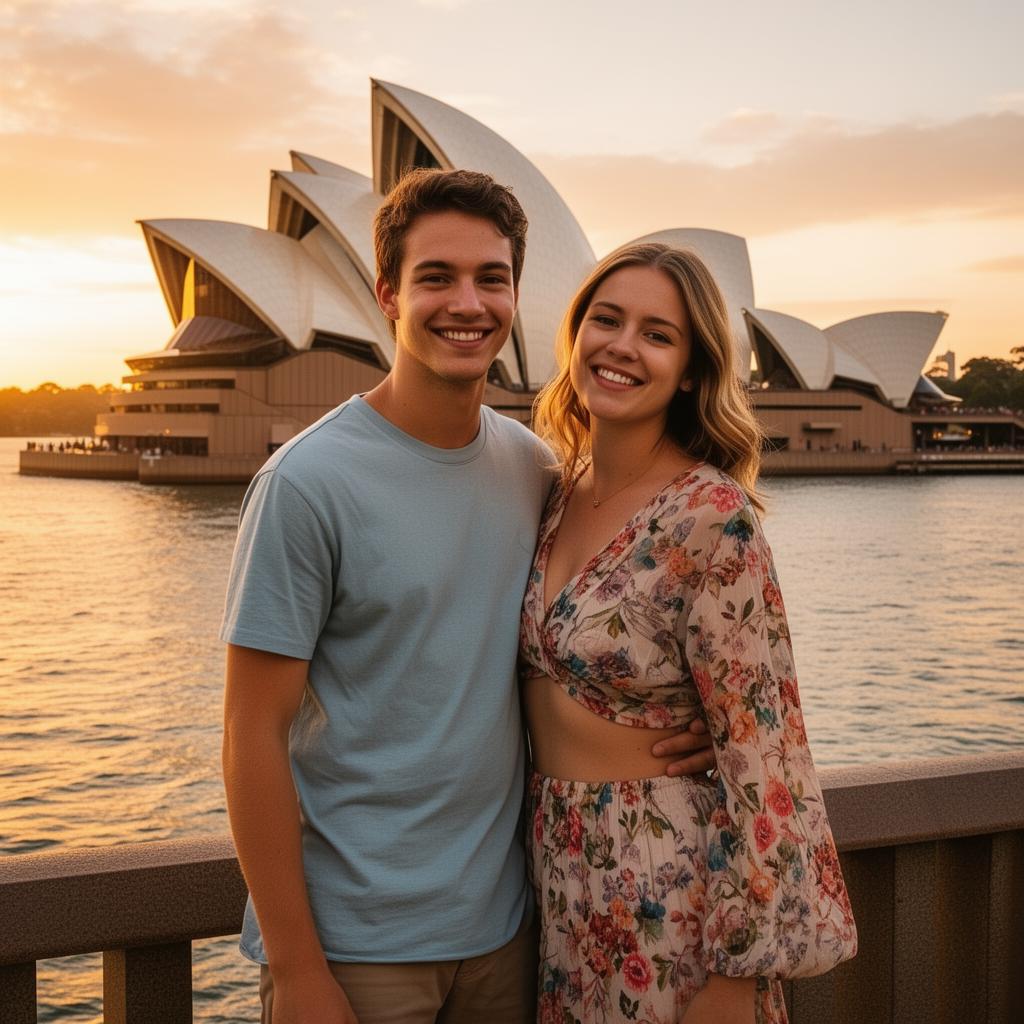 Traveler in Australia