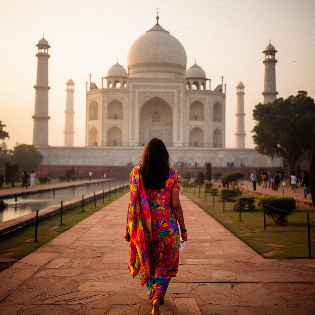 Traveler in India