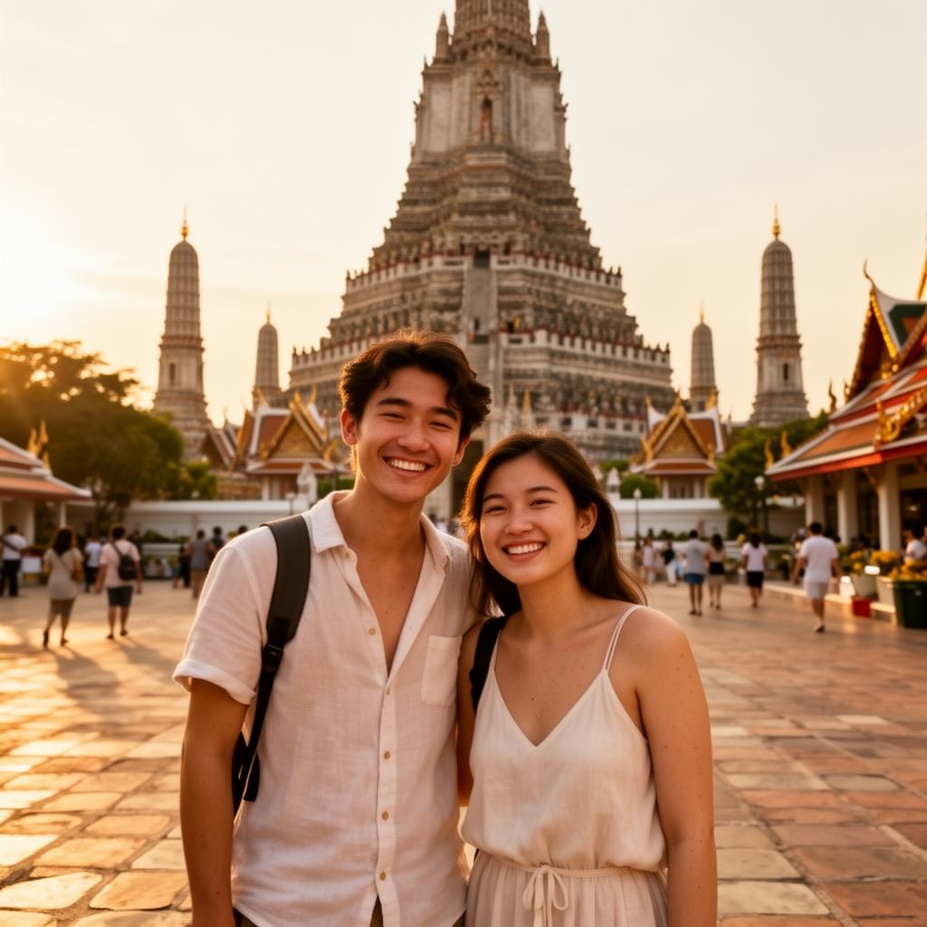 Traveler in Thailand