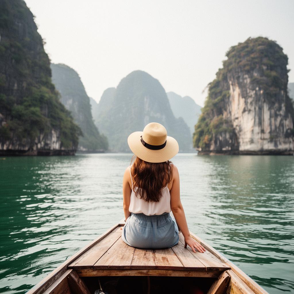 Traveler in Vietnam