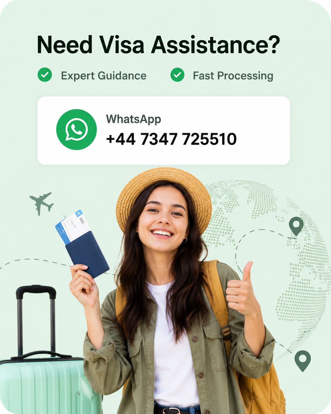 Need visa assistance? Expert guidance and fast processing. Chat with us on WhatsApp at +44 7347 725510.